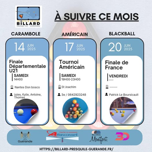 2025 06 13 – Finale départementale des jeunes au billard français