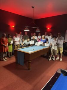 Une douzaine de licenciés du club ont participé à cette étape importante de la formation initiale, dans une ambiance conviviale et studieuse !