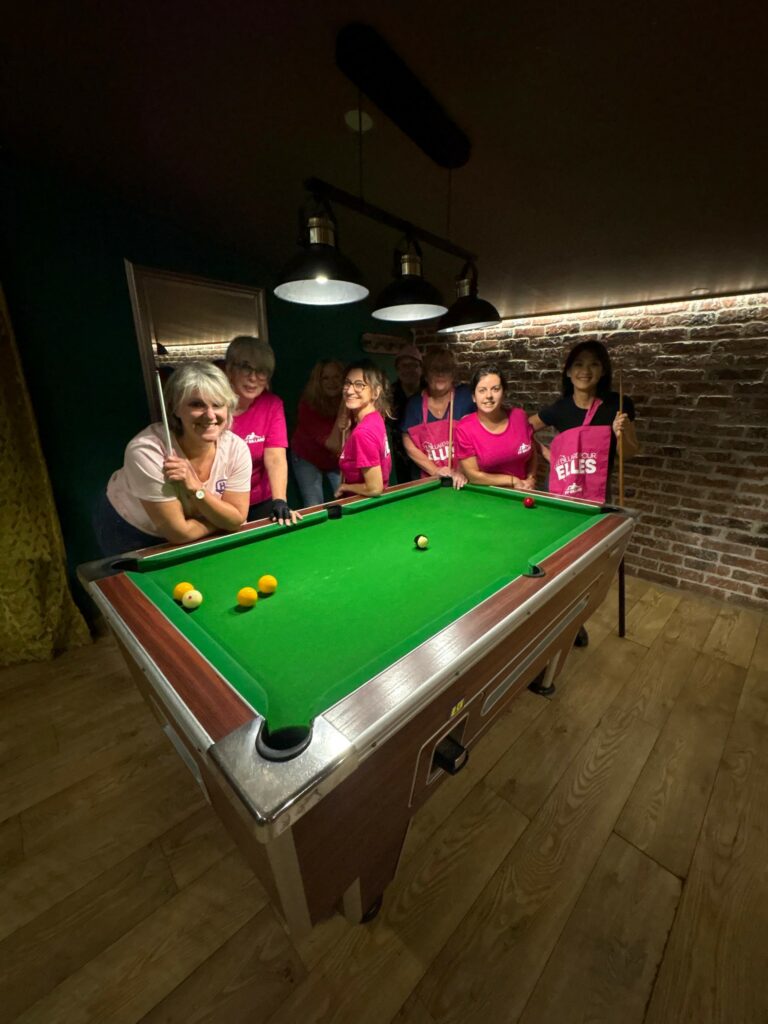 Octobre Rose avec le Club de Billard Presqu'île Guerande